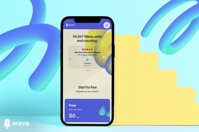 Wave AI Note Taking App